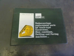 Berco Undercarriage Replacement Parts for Track Type Excavators Catalogue 314 - Picture 1 of 7
