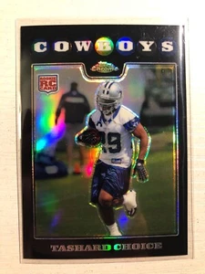 2008 Topps Chrome Refractor Tashard Choice Cowboys RC 192 - Bild 1 von 1