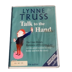 Lynne Truss Talk to the Hand Unabridged Audiobook 4 Cassettes Author reads - Picture 1 of 7