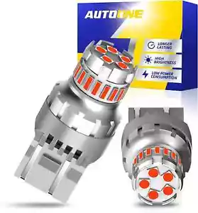 7440 7443 LED Strobe Brake Light Bulb Red, 2800LM Flashing Strobe Blinking LED T - Picture 1 of 8