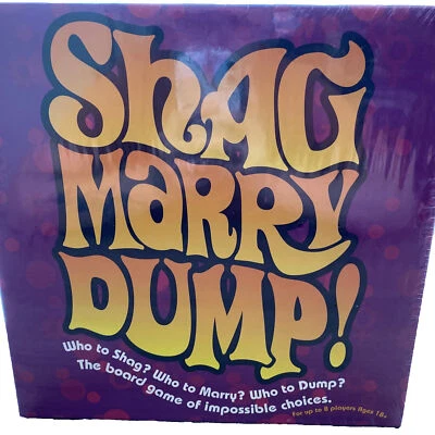 SHAG MARRY DUMP Adult Board Game! (Sealed, 2003) - Image 1 of 2