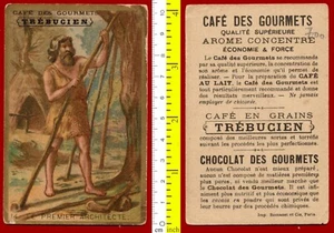#16619 Frankreich um 1910er Jahre. TREBUCIEN Gourmetcafé, Sammelkarte. - Bild 1 von 1