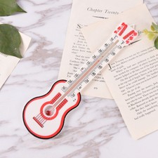 Creative Guitar Shape Window Wall Thermometer Temperature Greenhouse Home Tools