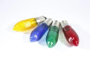 2 x Ersatzbirne Topkerze NARVA Riffelkerze 12V 2W oder 3W rot gelb grün blau E10 - Bild 1 von 26