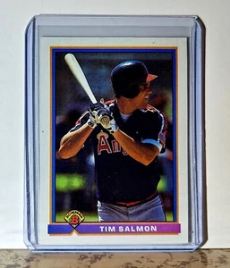Tim Salmon 1991 Topps Bowman MLB #203 Baseball Card California Angels - Picture 1 of 2