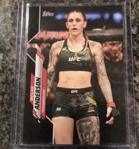 MEGAN ANDERSON 2020 TOPPS UFC BLACK PARALLEL /69
