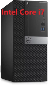 Dell 3040 MT PC - Intel i7 6th Gen 16GB RAM 120GB SSD + 1TB HDD Win11 Pro | WiFi - Picture 1 of 9