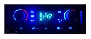 03-06 Blue DiY Led Upgrade Kit Climate Control Silverado Sierra Escalade GM - Picture 1 of 24