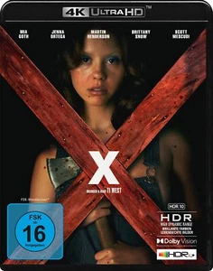 X *2022 / Mia Goth* NEW (4K UHD) Region A B C Free / Blu-ray - Imagen 1 de 1