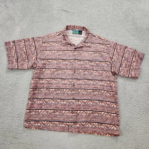 Vintage Patagonia Hemd Herren Medium rot Hawaii Aloha Palme Tribal Loop Kragen - Bild 1 von 14