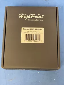 HighPoint RR4522SGL RocketRAID 4522 Controller Card 8 PORT 6GB/S PCI EXPRESS SAS - Picture 1 of 3
