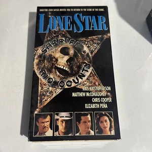 Lone Star VHS 1995 Matthew McConaughey  Kris Kristofferson - Imagen 1 de 1