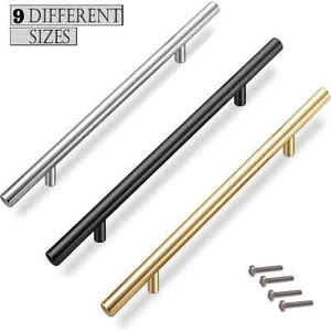 T Bar Handles Kitchen Cabinet Cupboard Drawer Wardrobe Door Handle Cottage Pull - Picture 1 of 18