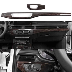 For Audi A4 A5 2017-2021 Peach Wood Grain Central Console Instrument Panel Trim - Picture 1 of 7