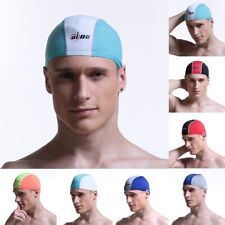 Chapeau de bain à la mode en tissu casquette de bain élastique pour hommes et