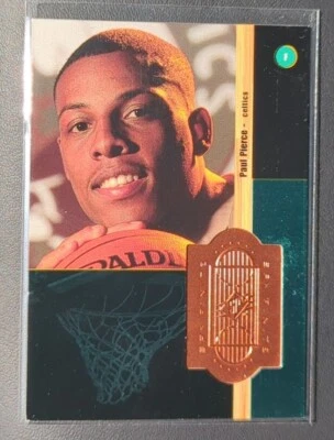 1998-99  UD SPx Finite #220 Paul Pierce Radiance Rookie SP /2500 Rookie RC HOF - Image 1 of 2