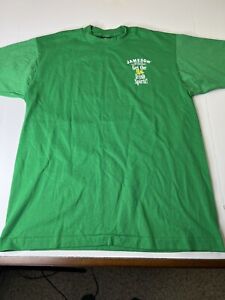 Vintage 90s Jameson Irish Whiskey Tshirt Screen Stars USA Made Single Green