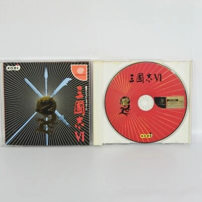 SANGOKUSHI VI 6 Dreamcast Sega dc - Image 1 of 2