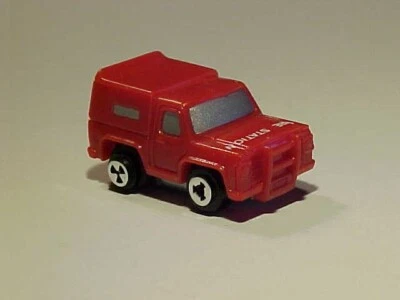 1.3" 1986 Chevrolet Bronco Fite Dept.  (Galoob Micro) 1/100 Plastic Mint Loose - Изображение 1 из 4