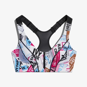 Adidas x Ivy Park Ski Tag Zip Bra Multi-Color HB8413 Women's Icy Park Collection - Picture 1 of 7