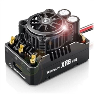 Hobbywing XERUN XR8 Pro G3 200A. 2-4s Regolatore brushless 200A sensored / senso - Photo 1/2
