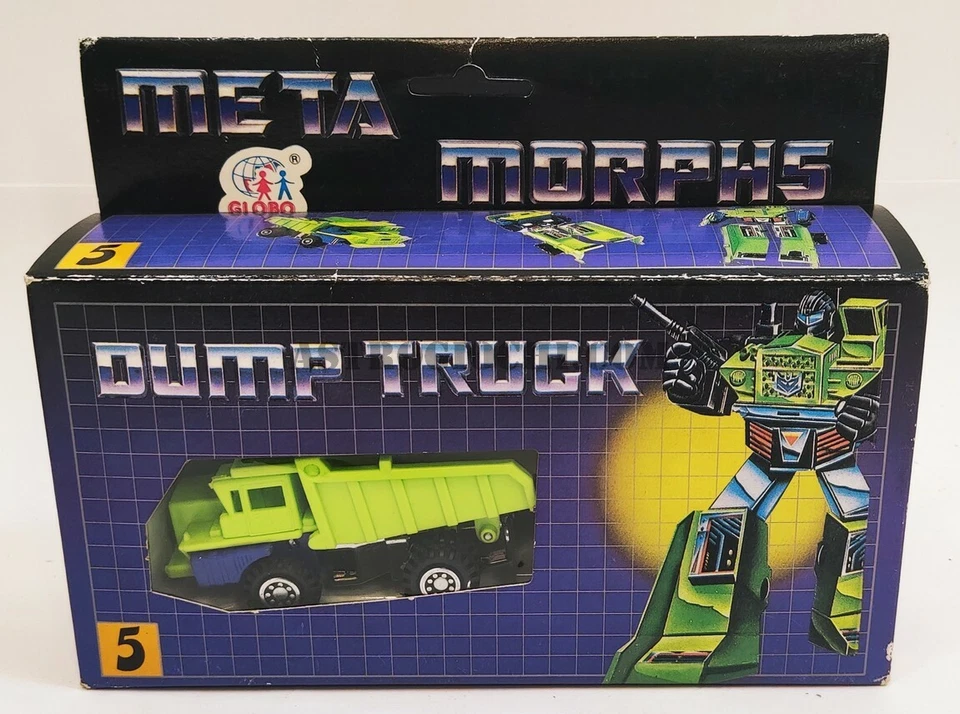 LOTTO BOOTLEG EXCAVATOR DEVASTATOR TRASFORMER META MORPHS GLOBO