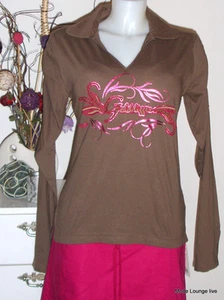 NTS Not The Same Camiseta S 36 - Suéter Marrón Tierra Nuevo Brillo - Picture 1 of 3