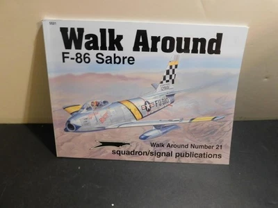 Squadron Signal #21 & 126 F-86 Sabre Walk Around & In Action 2 Mags VF - Image 1 of 2