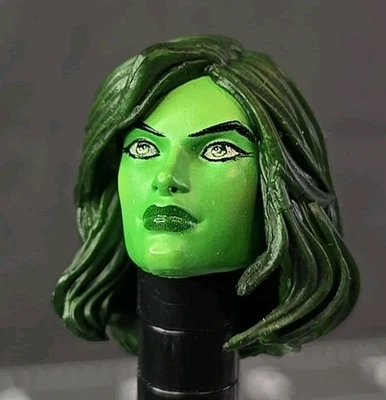 McFarlane DC Multiverse RED Platinum Jade Green Lantern 7" figure HEAD accessory - Image 1 of 4