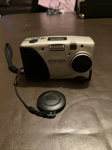 Kodak Digital Camera EasyShare DC215 Zoom 1.0MP Silver Tested Retro Vtg Silver - Picture 1 of 12