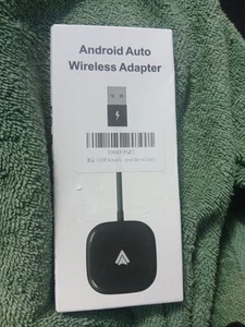 Android Auto Wireless Adapter, Plug & Play Bluetooth USB Adapter OPEN Box Specia - Picture 1 of 2
