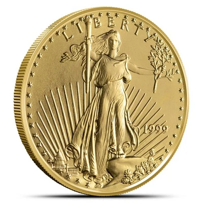Moneda American Gold Eagle 1999 1/2 oz Foto 1 de 2