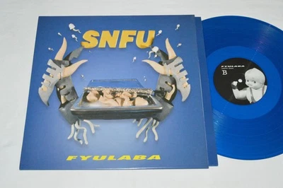 SNFU Fyulaba LP 2016 Spain Blue Translucent Colored Vinyl PUNK 1/200 20th Ann. - Image 1 of 4