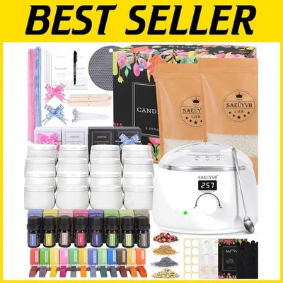 Easy Candle Making Kit for Beginners - Step by Step Guide - Image 1 of 4