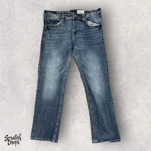 TK Axel Herren Jeans Distressed Blau Größe 36 x 32 Relaxed Fit Vintage Denim Hose - Bild 1 von 4