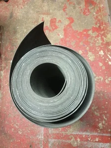 Conveyor Belt Rolls. 2 Available. 26'w X 1/8". 59cm Wide. Used. - Picture 1 of 1
