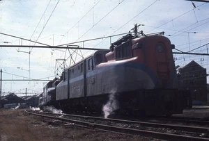 AMT Amtrak GG-1 926 Harrisburg,PA ORIG KK 1976 Dia - Bild 1 von 1