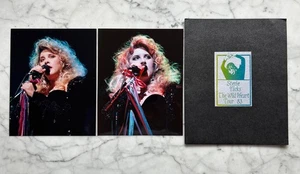 1980’s Stevie Nicks Fleetwood Mac Vintage Glossy Concert Photographs 8” x 10” - Bild 1 von 5