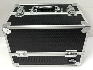 Caboodles Lovestruck Makeup Train Case Cosmetic Organizer Travel Box w/ Keys - Picture 1 of 15