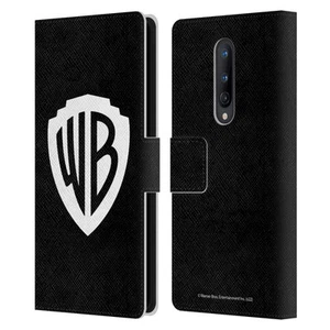 OFFICIAL WARNER BROS. SHIELD LOGO LEATHER BOOK WALLET CASE FOR ONEPLUS PHONES - Picture 1 of 10
