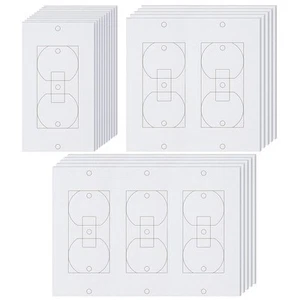 20Pcs Scellants D'Isolateurs de Sortie D'Isolation Murale, Tampons D'Isolat1735 - Afbeelding 1 van 8