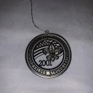Ornamento natalizio 2001 National Scout Jamboree Boy Scouts - Foto 1 di 4