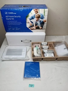 ADT Home Security Starter Kit Samsung SmartThings Alexa G Home White - Picture 1 of 9