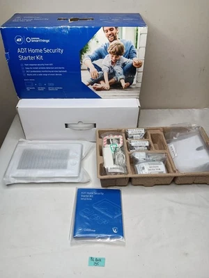 ADT Home Security Starter Kit Samsung SmartThings Alexa G Home White - Image 1 of 4