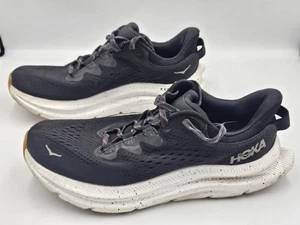 Hoka One One Kawana 2 Black White Running Shoes Women's Size 9.5B 1147913 BWHT - Picture 1 of 8