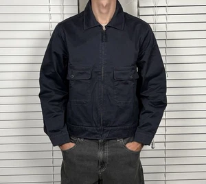 Dockers D Series Navy Blue Vintage Cotton Jacket Men's Size M - Picture 1 of 9