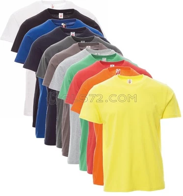 T-SHIRT MANICA CORTA GIROCOLLO MAGLIA COTONE UOMO NEUTRA X STAMPA PAYPER PRINT - Immagine 1 di 2