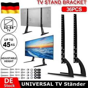 32-55 Zoll TV Ständer Fernseher Standfuß LED LCH HD TV Halterung Universal - Bild 1 von 10
