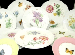 Lenox BUTTERFLY PRADOW Cena Almuerzo Postre Ensalada Juego de 10 piezas Primavera - Imagen 1 de 21