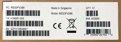 Expansor de almacenamiento Intel RES3FV288 SAS/SATA 12 Gb/s NUEVA CAJA ABIERTA Foto 1 de 2